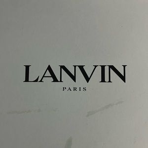Size 45 Brand New Never Worn!!! Lanvin Curb Sneaker (White)